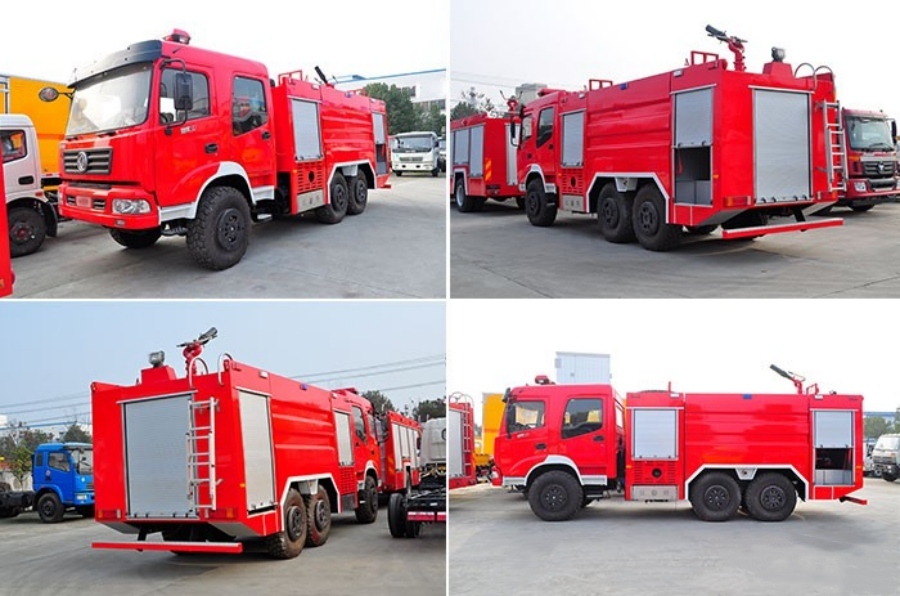 Dongfeng 6x4 Water Tanker Fire Truck, Powerfully Dominant! (7)