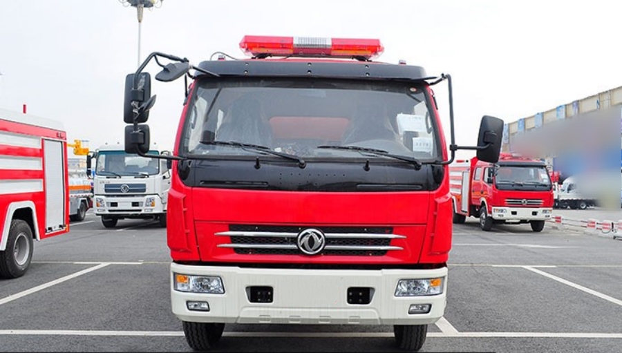 Dongfeng Duolika 4×2 Fire Truck, Stylish and Impressive! (2)