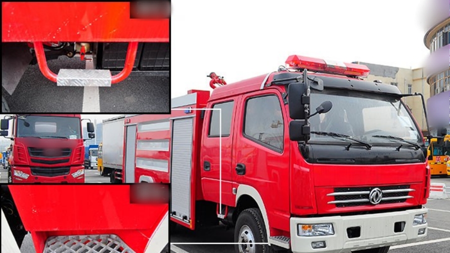 Dongfeng Duolika 4×2 Fire Truck, Stylish and Impressive! (4)