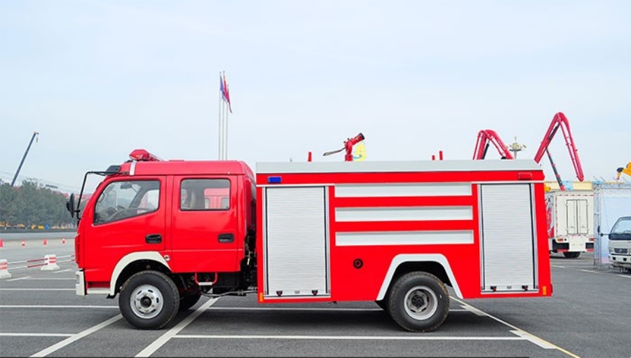 Dongfeng Duolika 4×2 Fire Truck, Stylish and Impressive! (6)