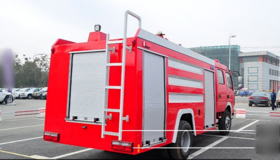 Dongfeng Duolika 4×2 Fire Truck, Stylish and Impressive! (7)