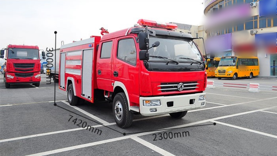 Dongfeng Duolika 4×2 Fire Truck, Stylish and Impressive!