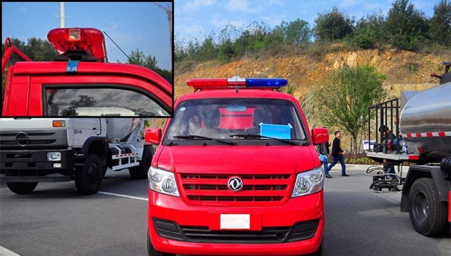 Dongfeng Single-Axle Small Water Tanker Fire Truck, the Alleyway Elf! (5)
