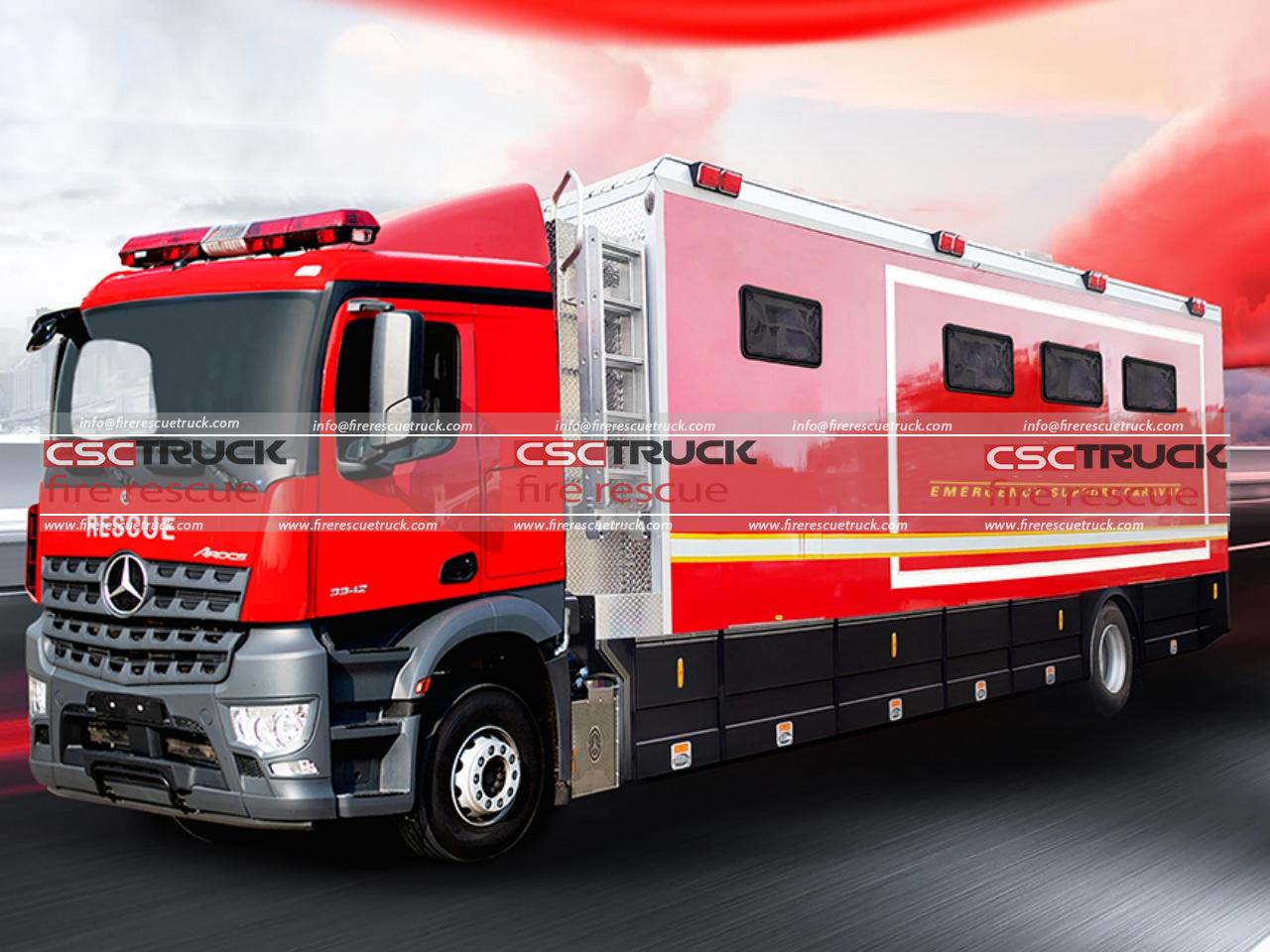 Emergency Combat Support Caravan, Recreational Vehicle for Sale