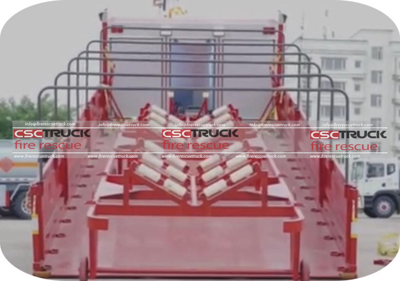 SHACMAN Emergency Boat Carrier 8t Crane Truck (4) SHACMAN Emergency Boat Carrier 8t Crane Truck (4)