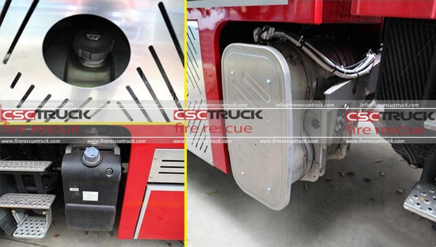 Trakk tat-tifi tan-nar SINOTRUK HOWO 6X4 EURO VI 12 CBM bil-fowm — Tifi tan-nar effiċjenti! (4)