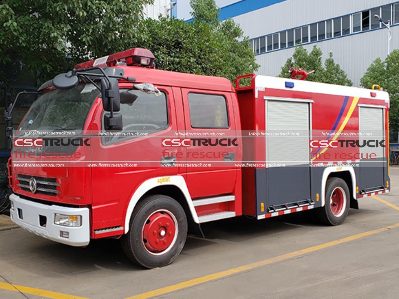 4ton Water Tanker Fire Apparatus