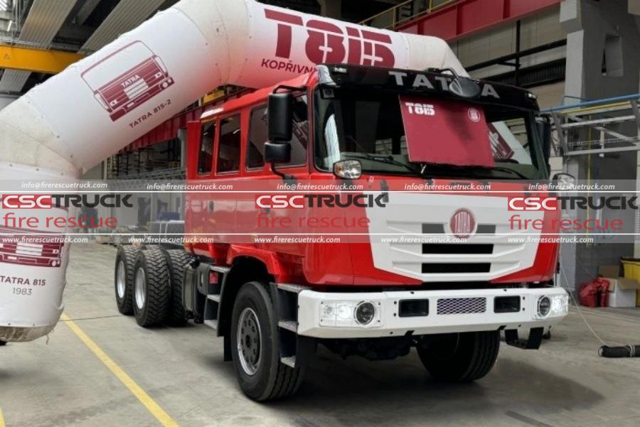 Czech Firefighting New Force 3rd-Generation Tatra Force Wildland Fire Truck