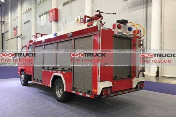 EURO VI ISUZU 4K Double-Cab 2CBM Small Foam Fire Truck — Agile and ...