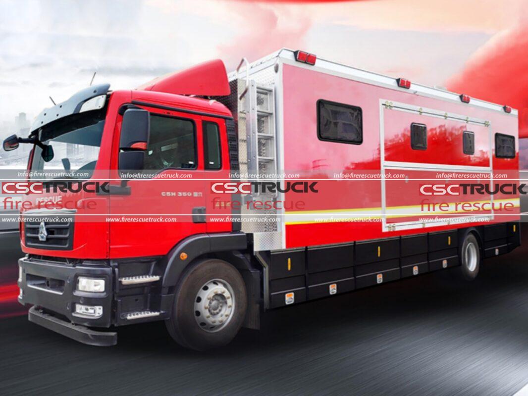 Emergency Rescue Mobile Laundry Truck