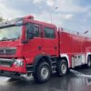 HOWO 25 CBM Water Foam Fire Truck