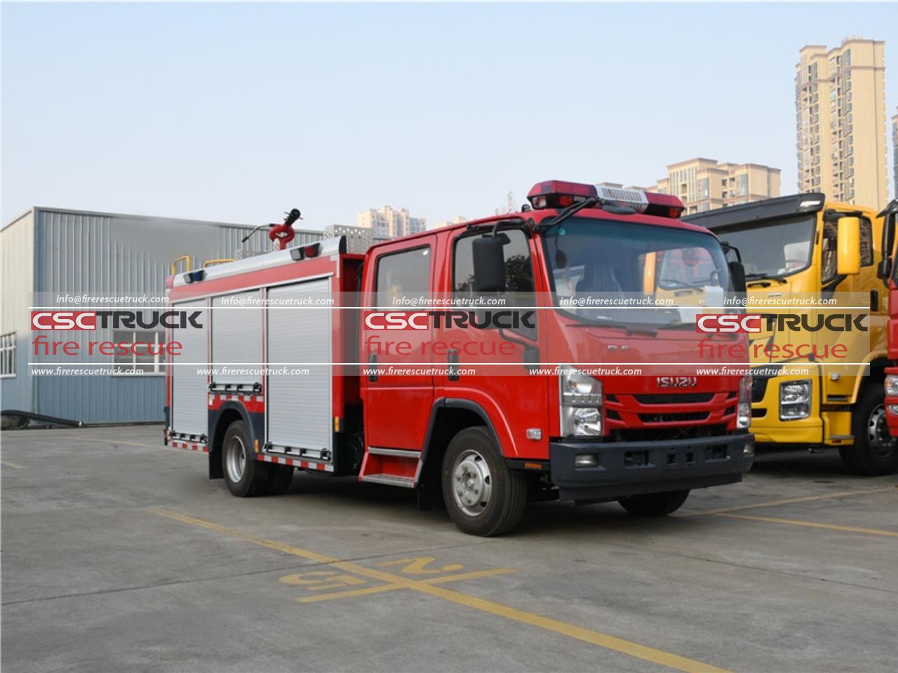 ISUZU ELF 4ton Water Tender Fire Truck (2)