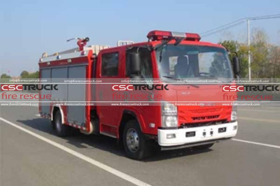 ISUZU EURO VI 3000 Liter Small Water Tanker Fire Truck – Also Ingeniously Used as a Disinfection