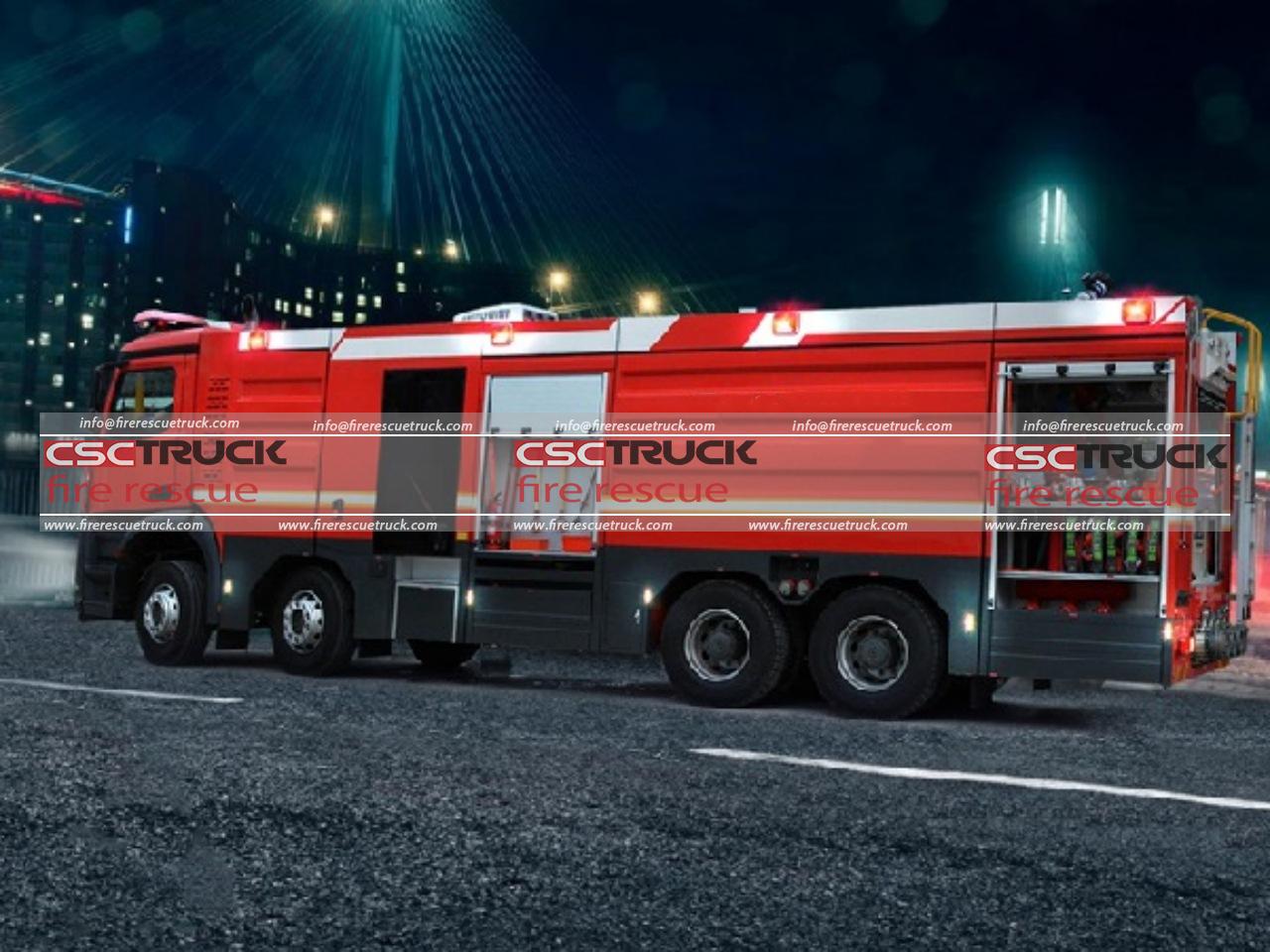 Mercedes Benz 18 Ton Water Foam Fire Engine (2) Mercedes Benz 18 Ton Water Foam Fire Engine (2)