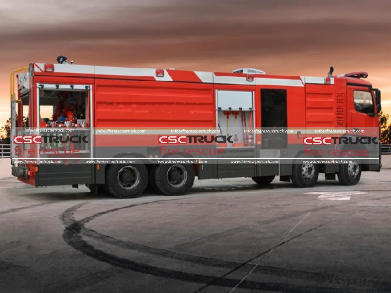 Mercedes Benz 18 Ton Water Foam Fire Engine (5) Mercedes Benz 18 Ton Water Foam Fire Engine (5)