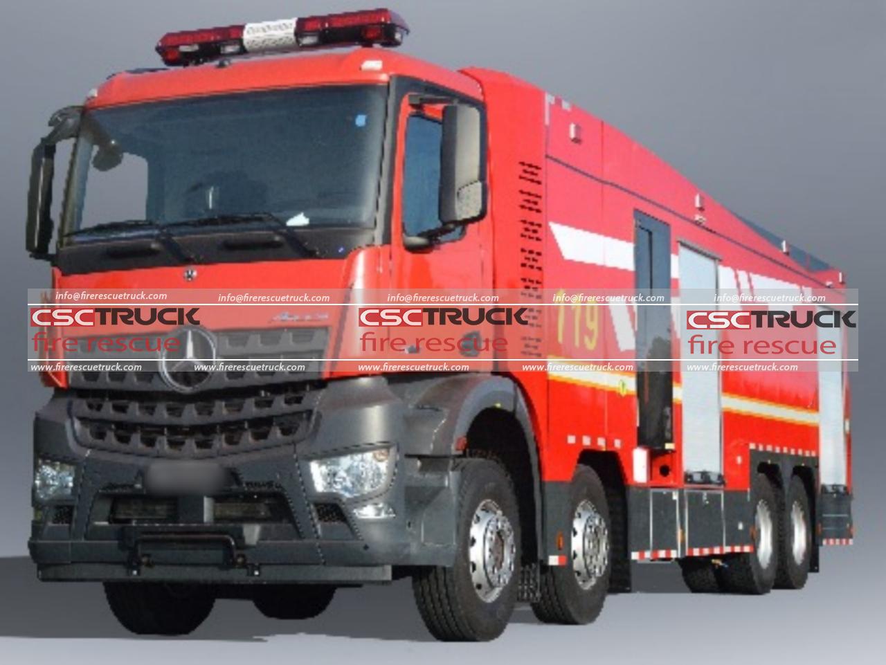 Mercedes Benz 18 Ton Water Foam Fire Engine