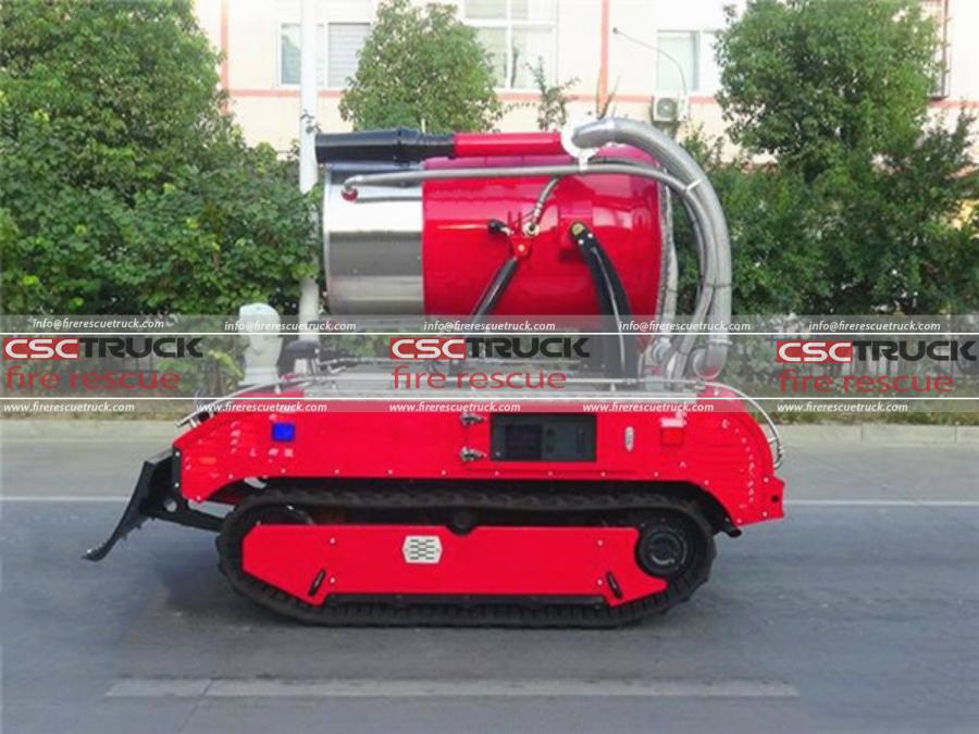 Mini Fire Robot, Spray Fire Truck! (2)