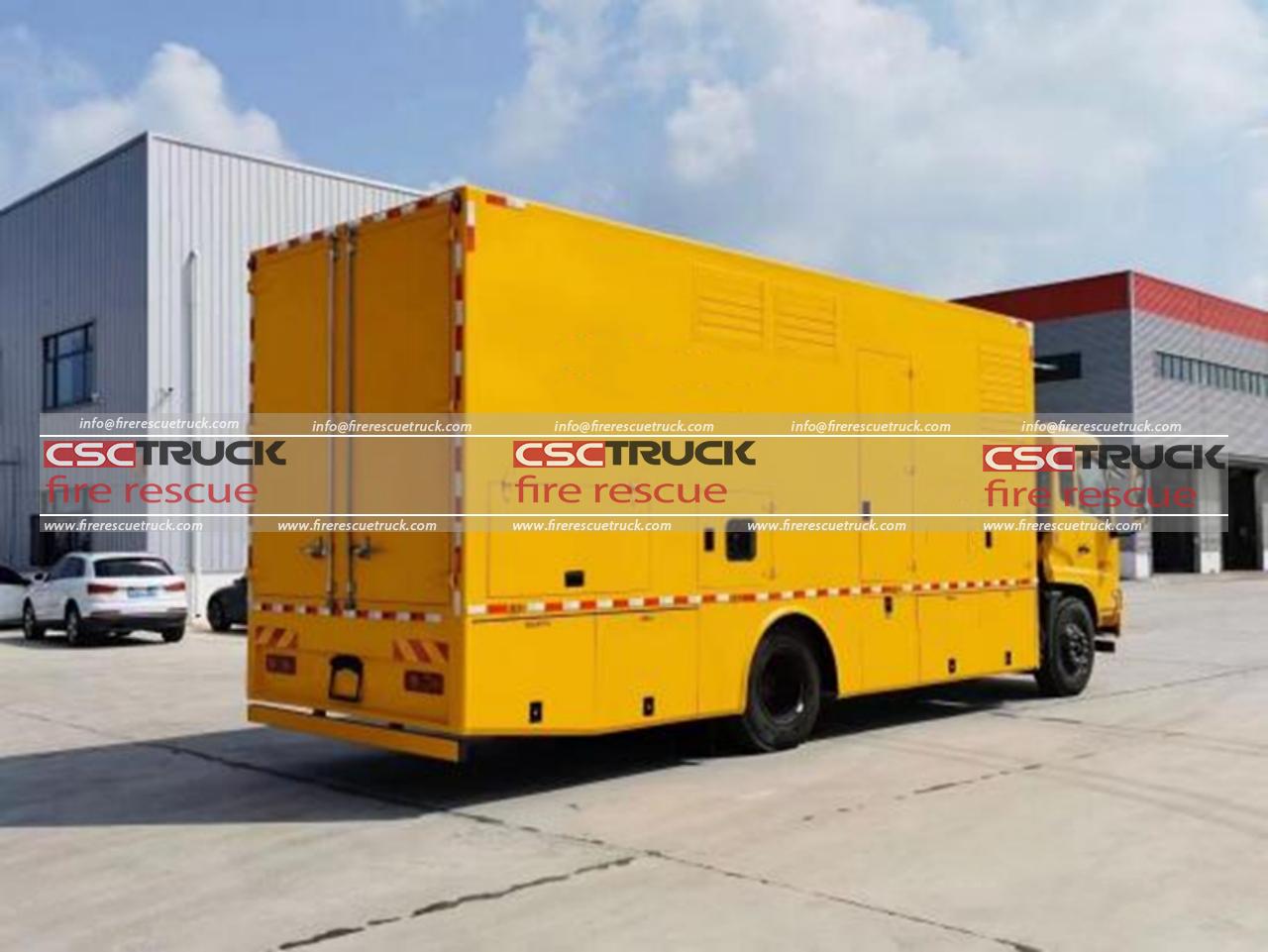 Rescue Truck Mounted Generator 400KW (4) Rescue Truck Mounted Generator 400KW (4)