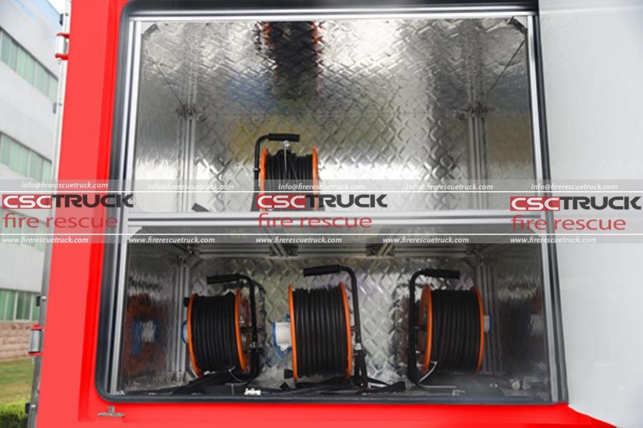 SITRAK Rescue Truck Mounted Generator​ Supports Urban Emergency Lighting (3)
