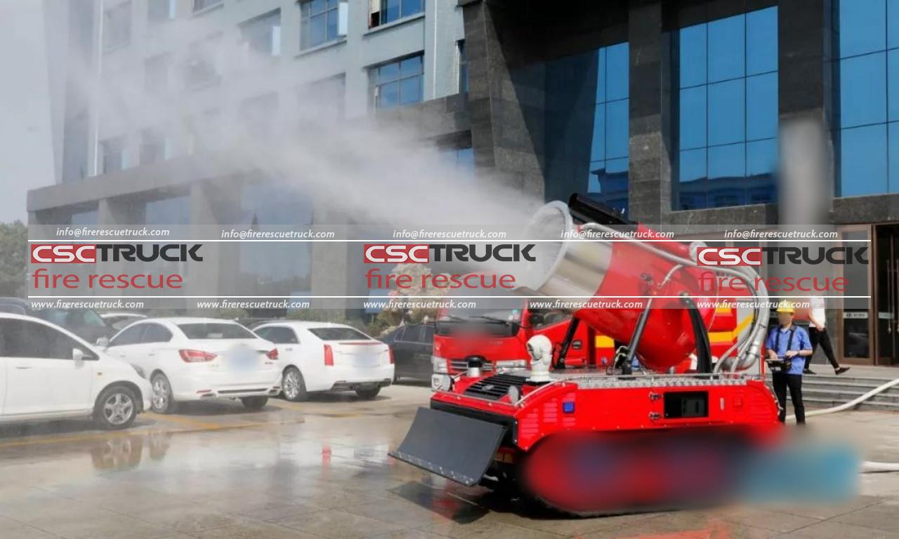 Tracked Smoke-Extraction Rescue Fire Robot, RC Fire Truck! (5)