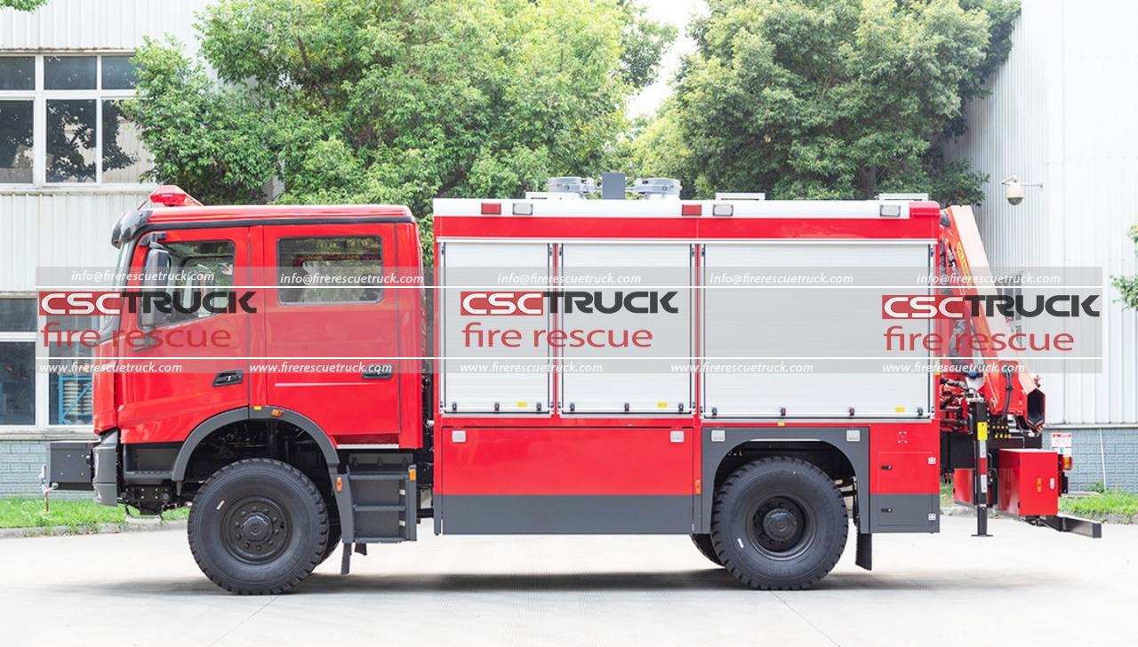 4x4 Rescue Truck Mounted 6ton PALFINGER Crane (4) 4x4 Rescue Truck Mounted 6ton PALFINGER Crane (4)