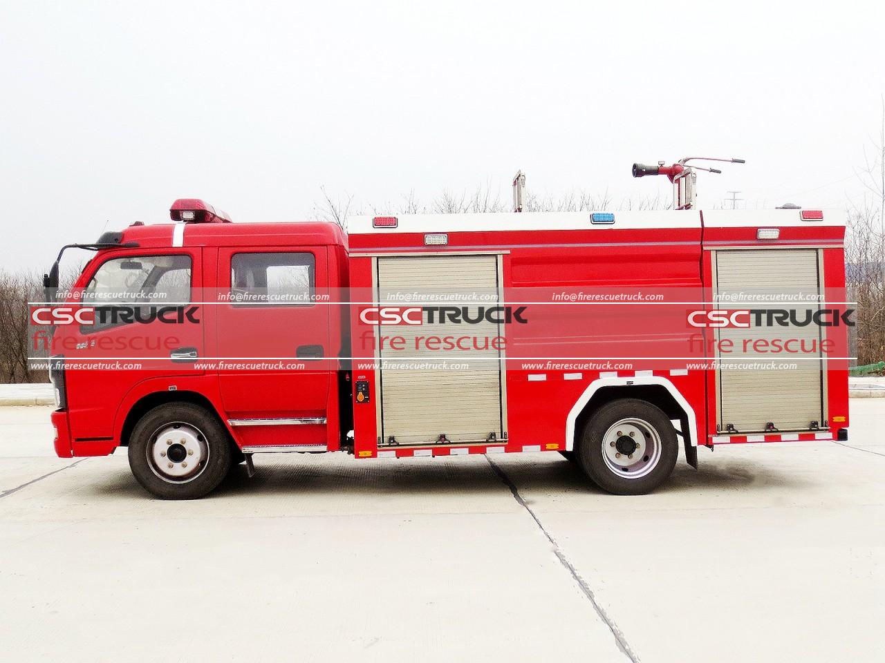 6 Wheelers 6CBM Water Tanker Fire Truck (2) 6 Wheelers 6CBM Water Tanker Fire Truck (2)
