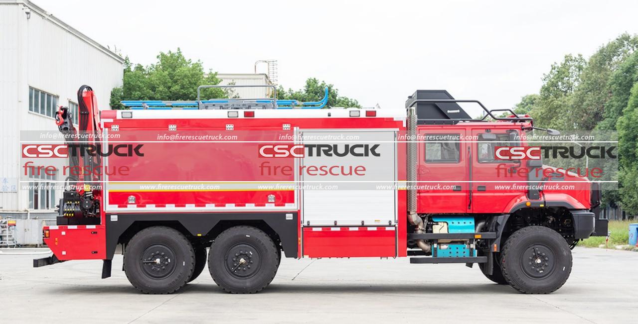 Camion Pompiers Advance A203A – Hong Kong – Plastique – Échelle 1:142 – Occasion Boîte