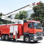 Tower Fire Truck – Advanced Tower Fire Truck with Elevated Firefighting Capability Benz 25M Tower Fire Truck