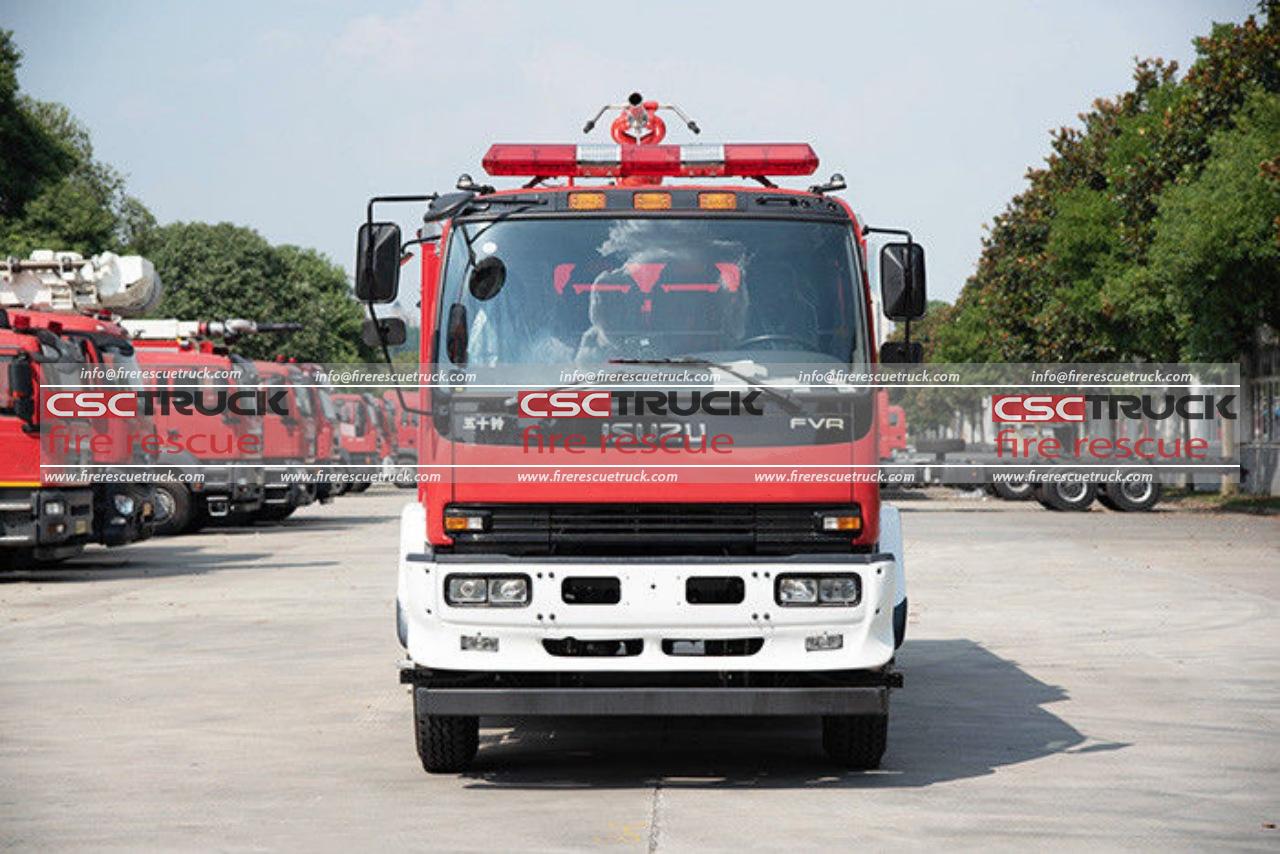 ISUZU FVR 4ton Dry Powder Tanker Fire Truck (2)