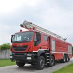 Foam Tower Fire Truck – Extended-Reach Foam Tower Fire Truck for Large Fire Emergencies IVECO 16000 Liters Foam Tower Fire Truck