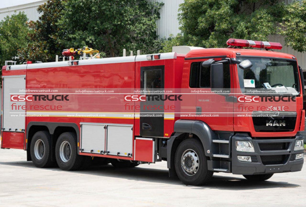 MAN 16000L Water Foam Fire Truck