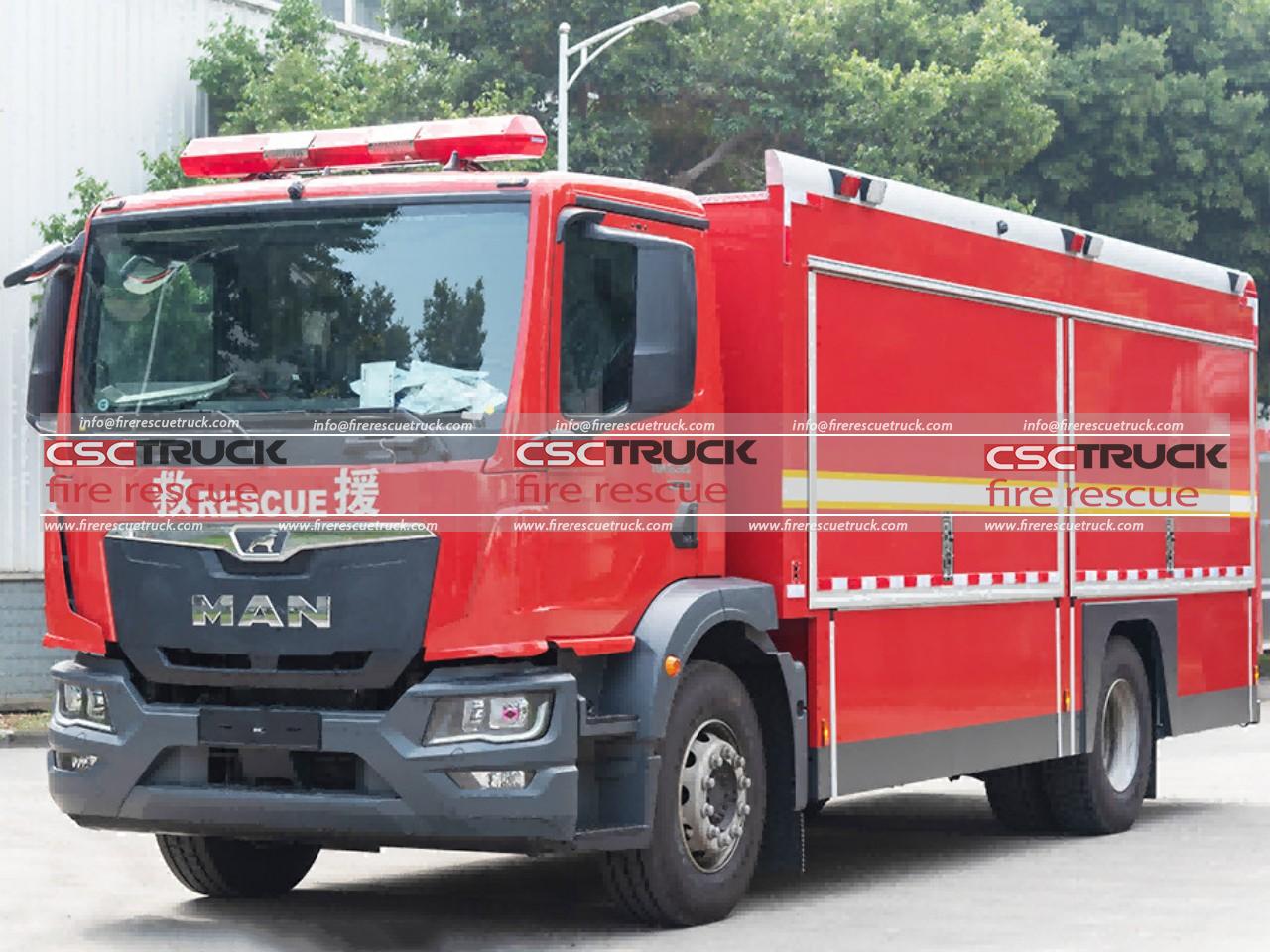 MAN 1800L Compressed Air Supplies​ Fire Truck