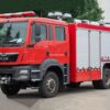 MAN 4x4 Rescue Fire Truck Mounted 6ton Palfinger Crane
