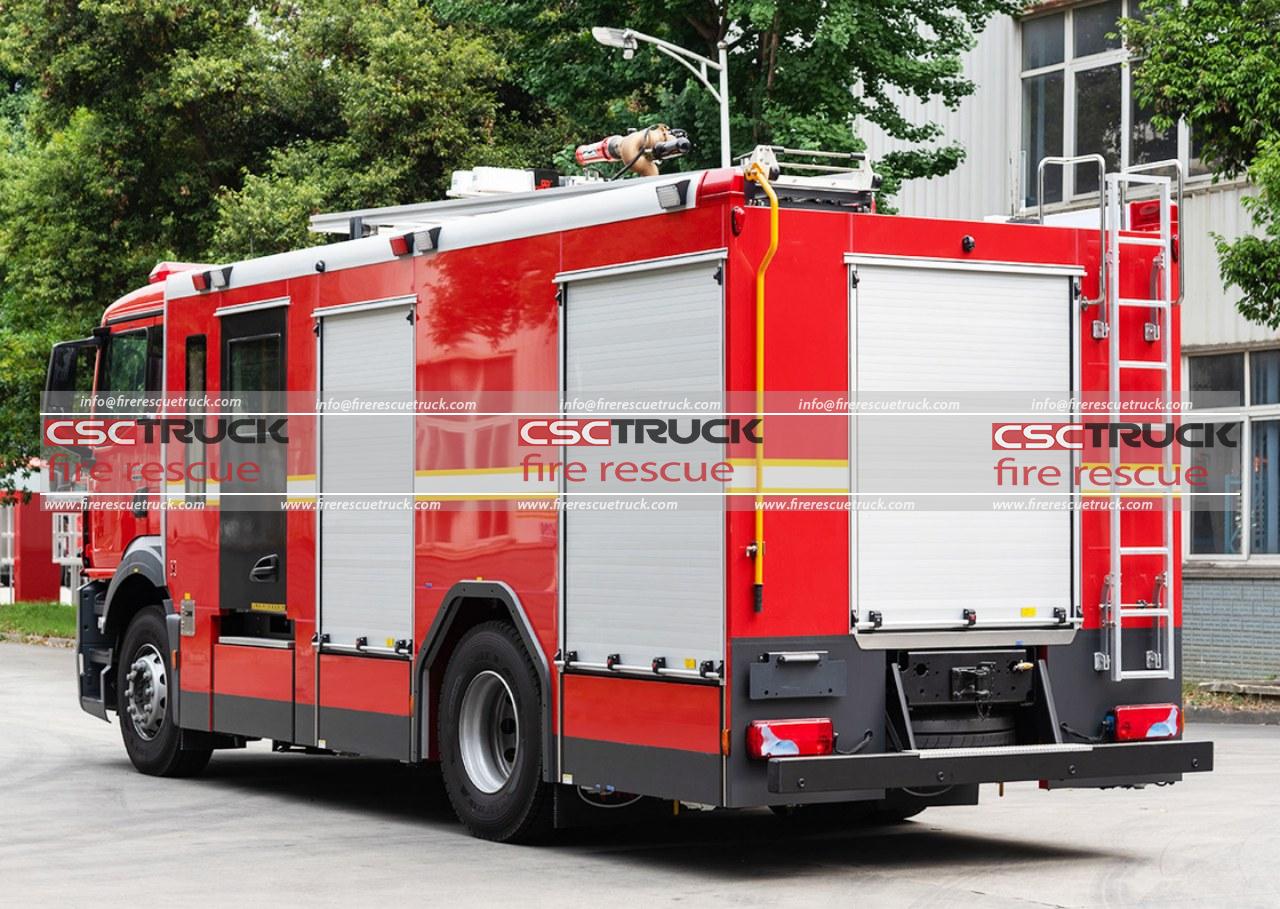 MAN 5ton CAFS Tanker Fire Truck (3) MAN 5ton CAFS Tanker Fire Truck (3)