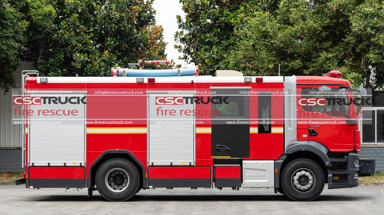 MAN 5ton CAFS Tanker Fire Truck (4) MAN 5ton CAFS Tanker Fire Truck (4)