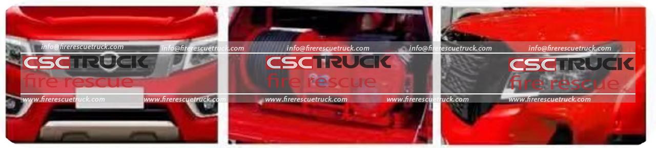 NISSAN Wildland Fire Engine Pickup Truck​ (2)
