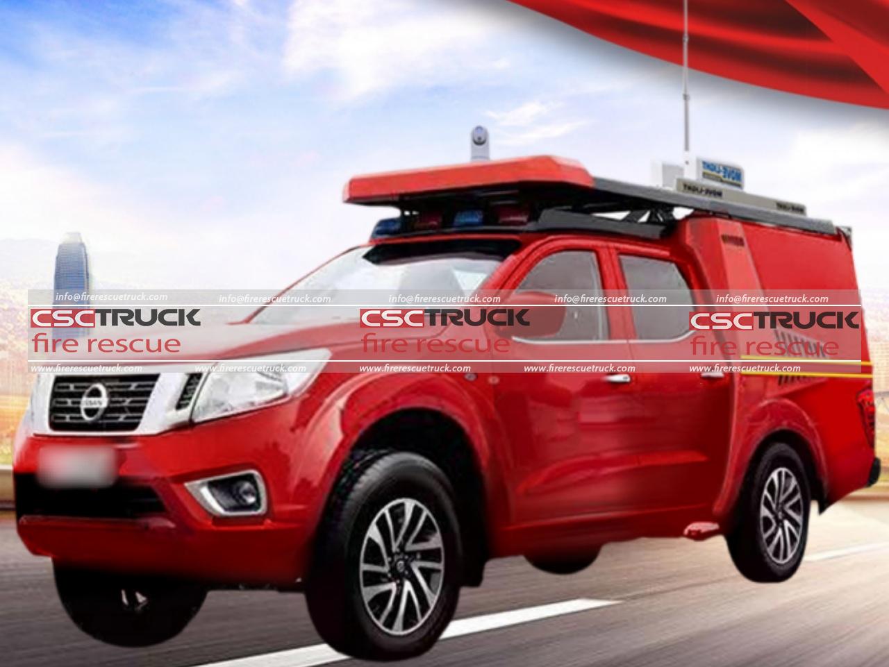 NISSAN Wildland Fire Engine Pickup Truck​
