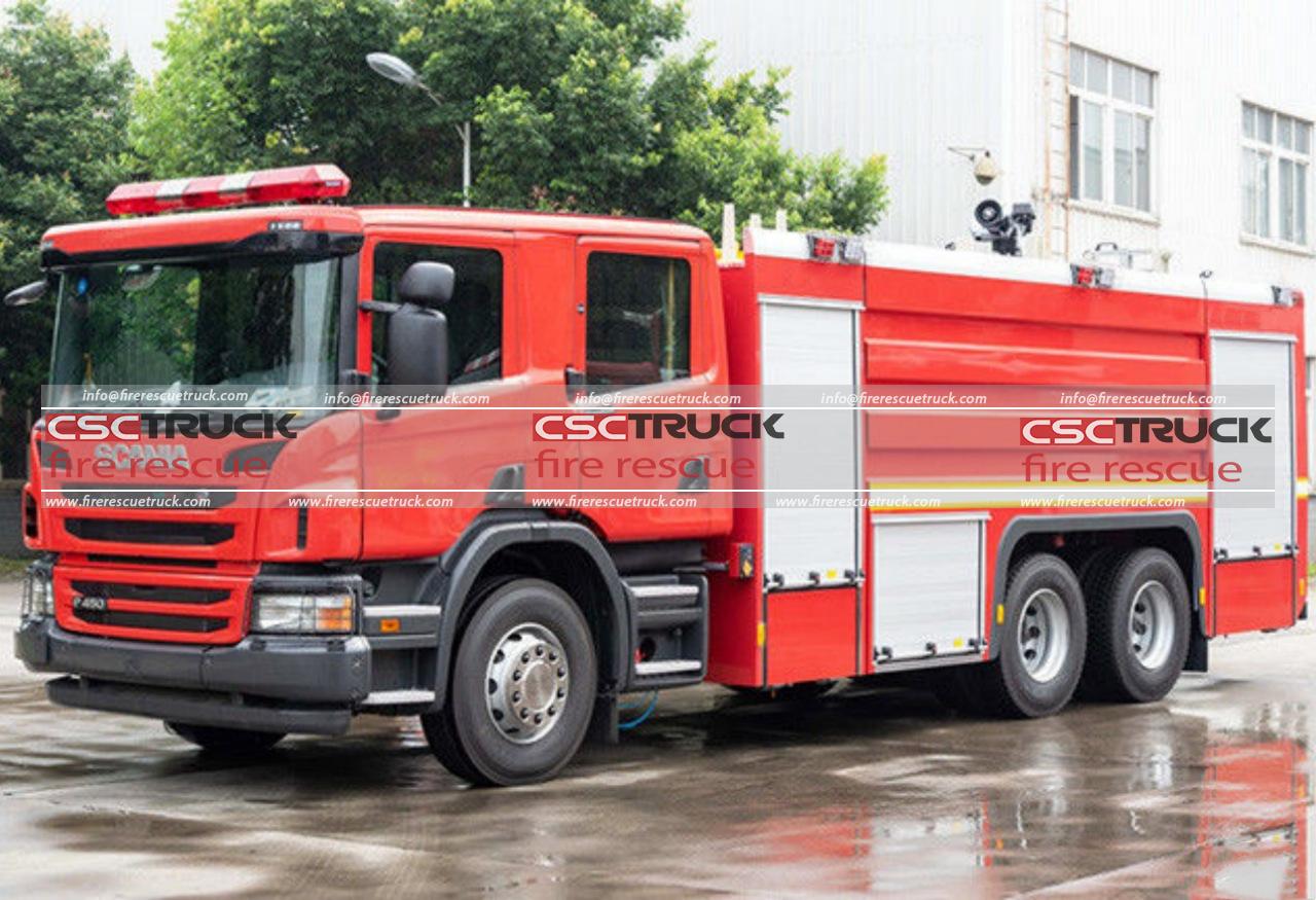 SCANIA Crew Cab 12000L Water Firetruck