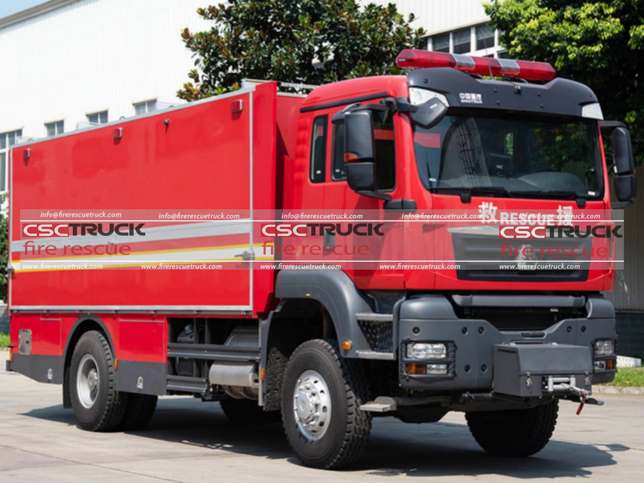 SITRAK 4x4 Fire Equipment Truck (2) SITRAK 4x4 Fire Equipment Truck (2)