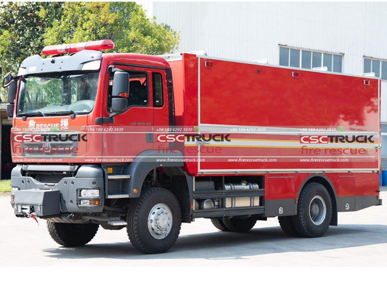 SITRAK 4x4 Fire Equipment Truck