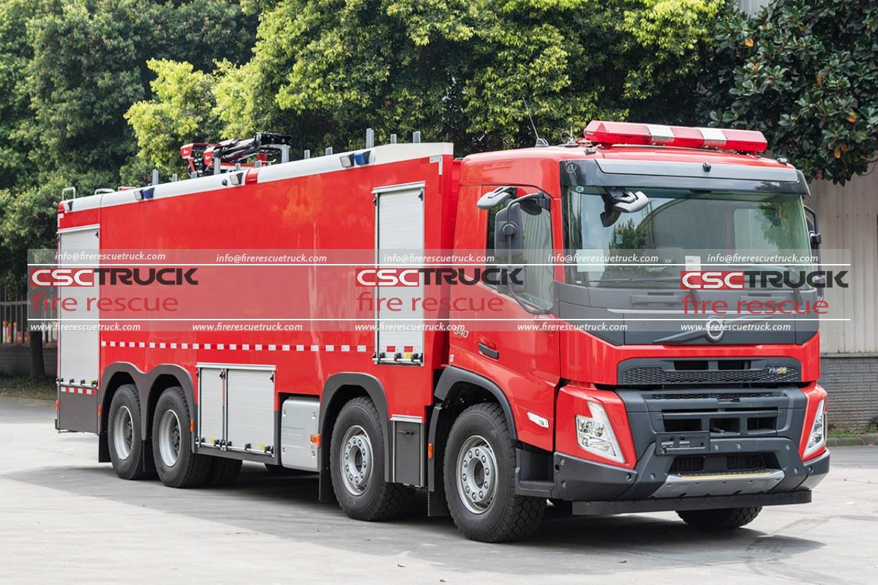 Volvo 25000L Water Foam Fire Fighter Truck (၂)စီး၊