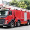 Volvo 42m Water-Foam-Powder Tower Fire Truck