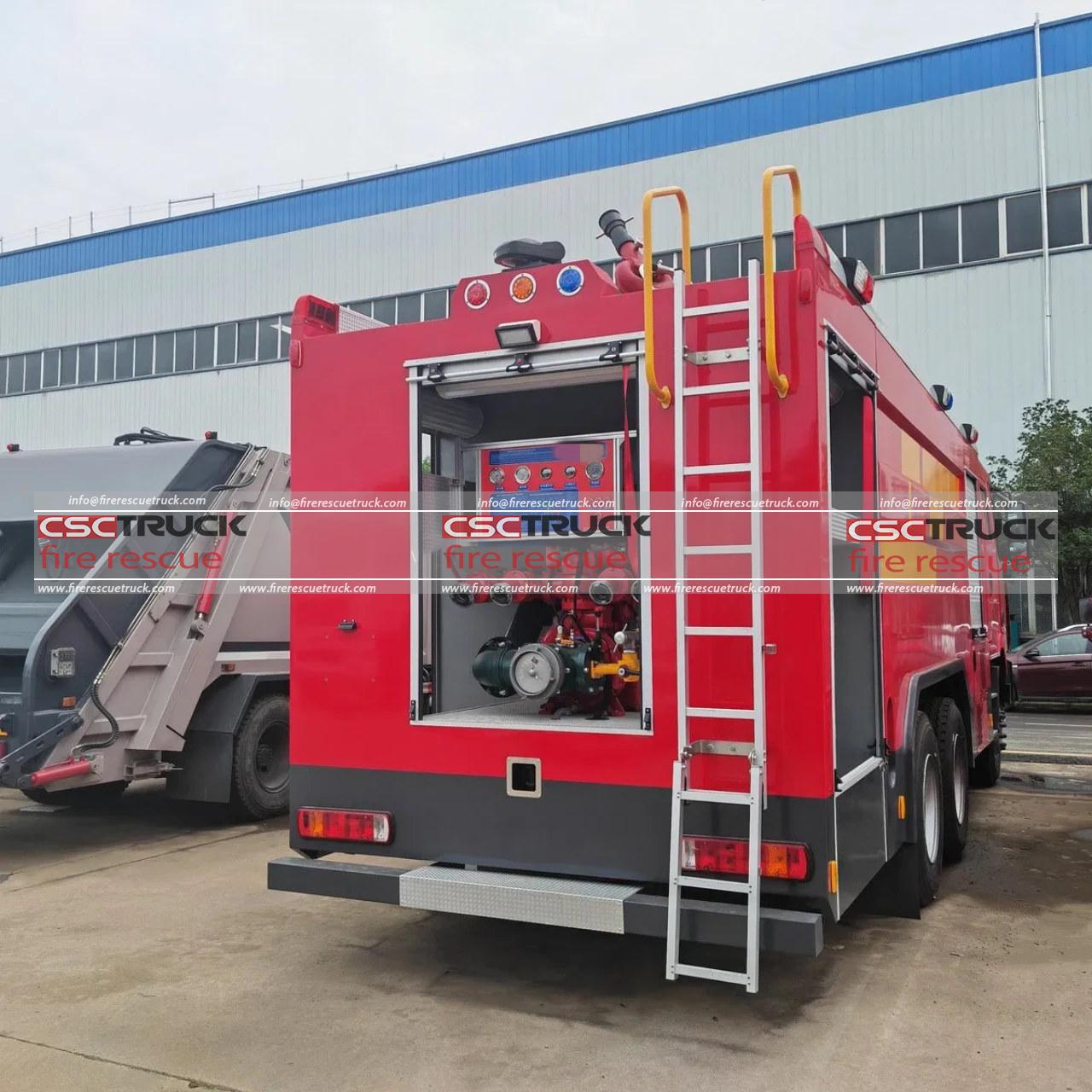 FOTON Auman 12 CBM Pumper Fire Engine (5) FOTON Auman 12 CBM Pumper Fire Engine (5)