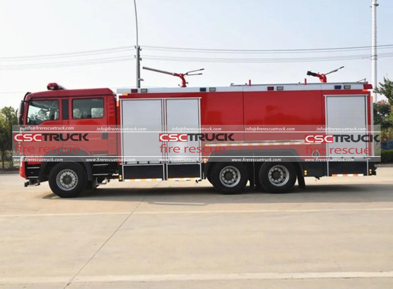 HOWO 10CBM Pumper Fire Engine (3) HOWO 10CBM Pumper Fire Engine (3)