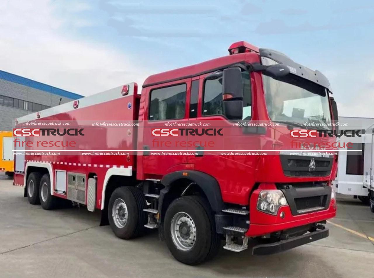 HOWO 25 CBM Pumper Fire Fighting Truck (2) HOWO 25 CBM Pumper Fire Fighting Truck (2)