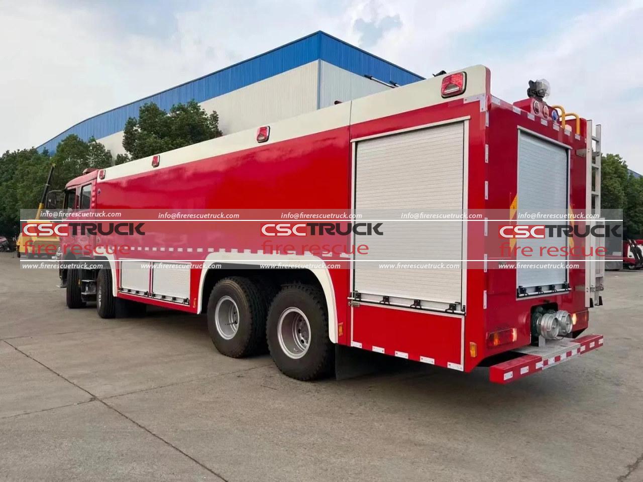 HOWO 25 CBM Pumper Fire Fighting Truck (3) HOWO 25 CBM Pumper Fire Fighting Truck (3)