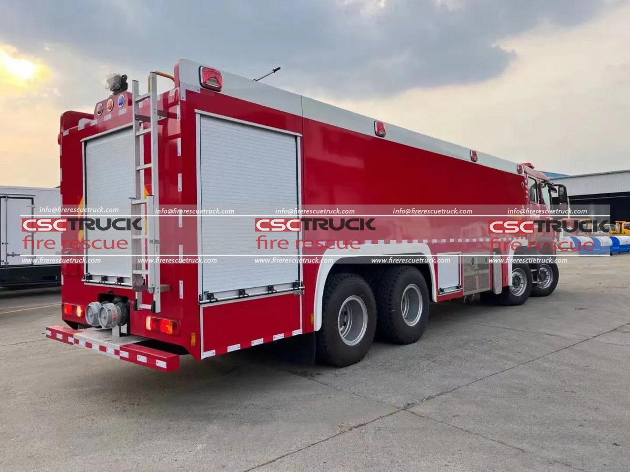 HOWO 25 CBM Pumper Fire Fighting Truck (4) HOWO 25 CBM Pumper Fire Fighting Truck (4)