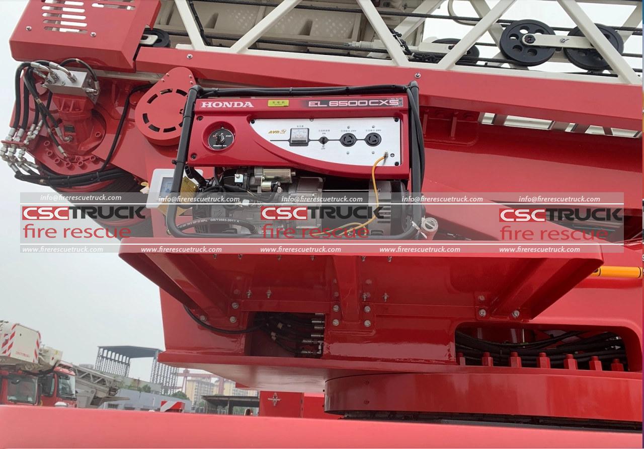 HOWO 32M Aerial Ladder Fire Engine (6) HOWO 32M Aerial Ladder Fire Engine (6)