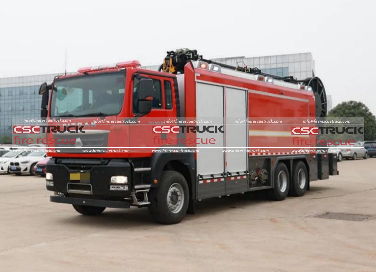 SITRAK 10 Wheelers Pumper Fire Truck (2)