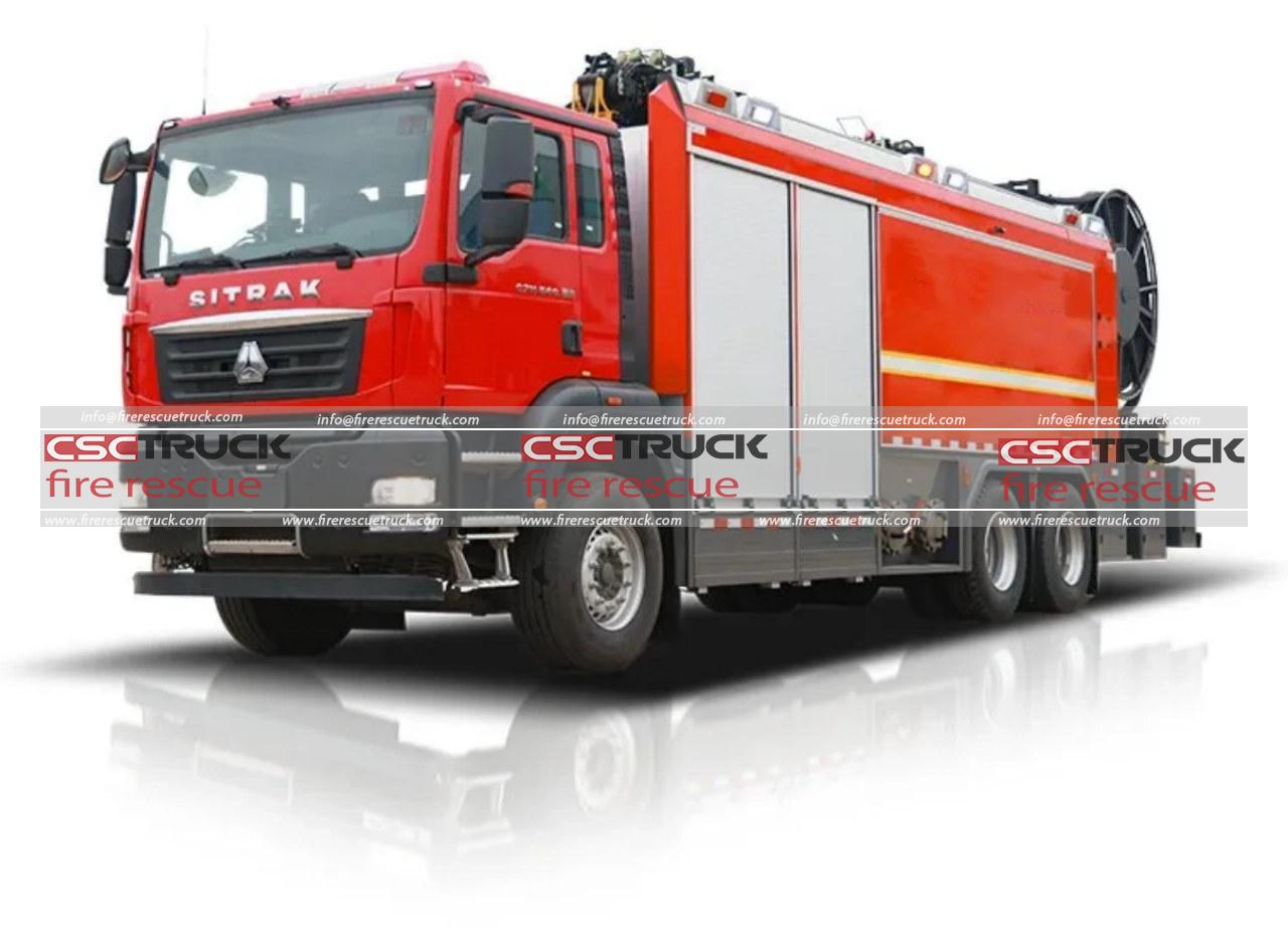 SITRAK 10 Wheelers Pumper Fire Truck